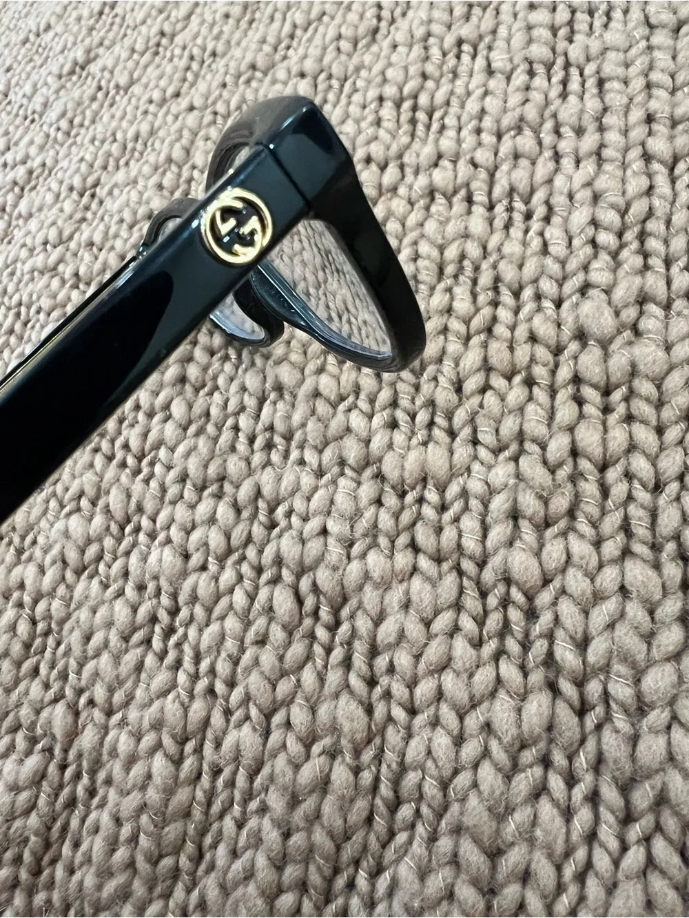 Authentic Gucci Black Eyeglass Frames